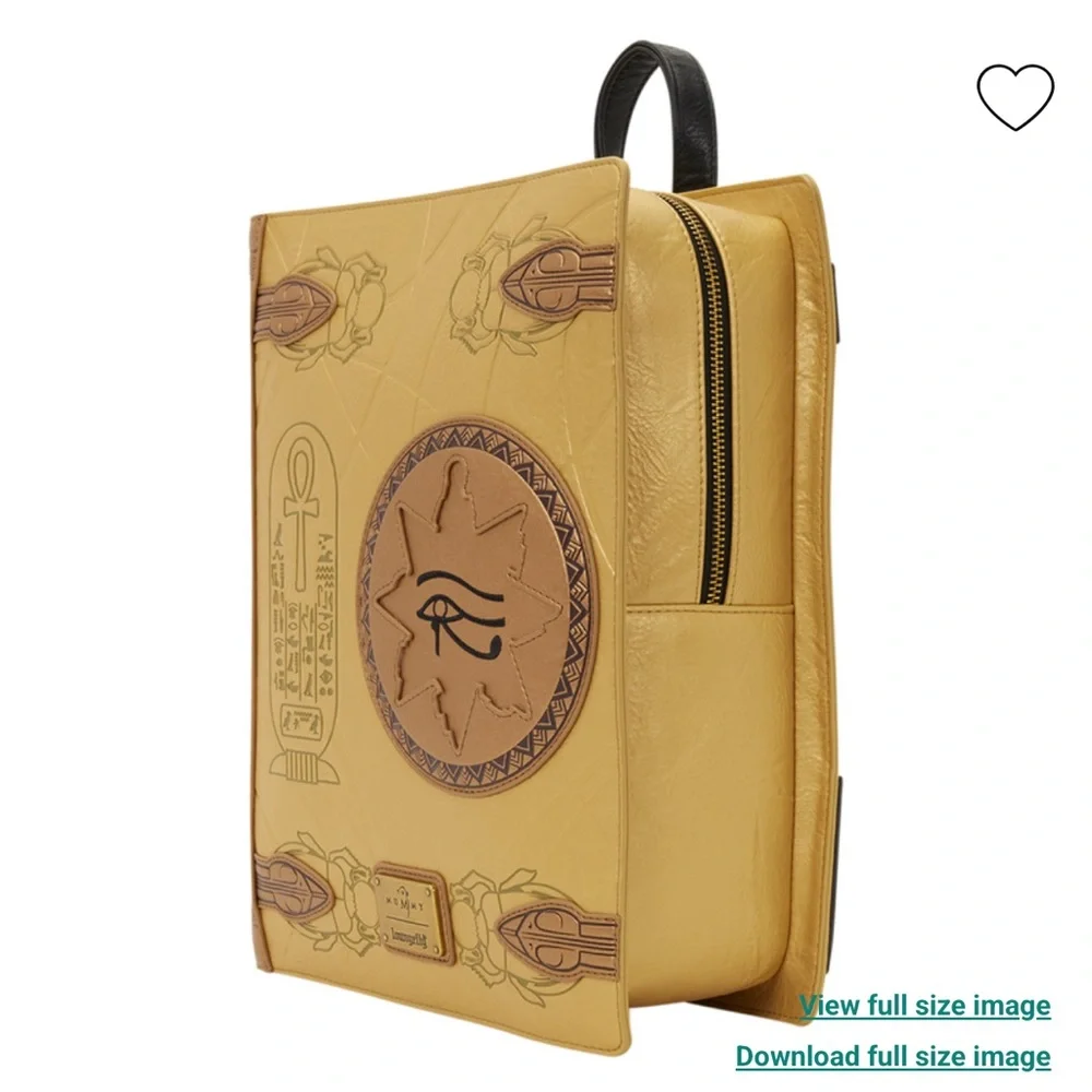 Loungefly The Mummy Book of the Living Mid-Size Backpack